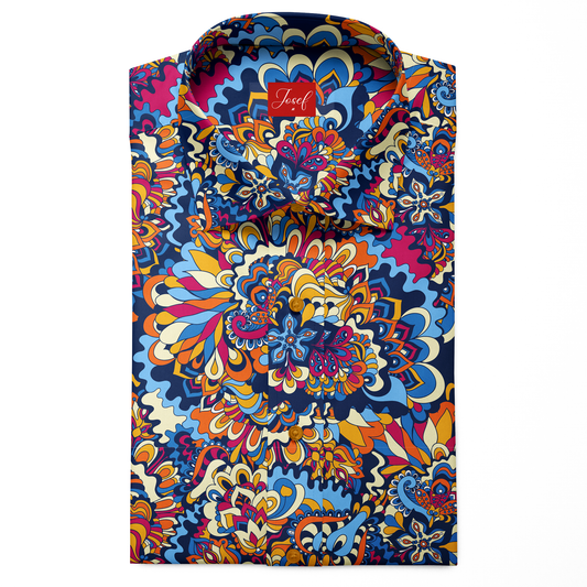 JOSEF FLORAL BLOOM PRINTED SHIRT